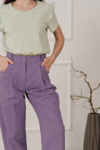 Брюки 6022 Лиловый