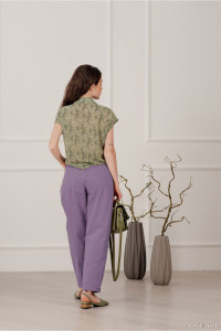 Брюки 6022 Лиловый