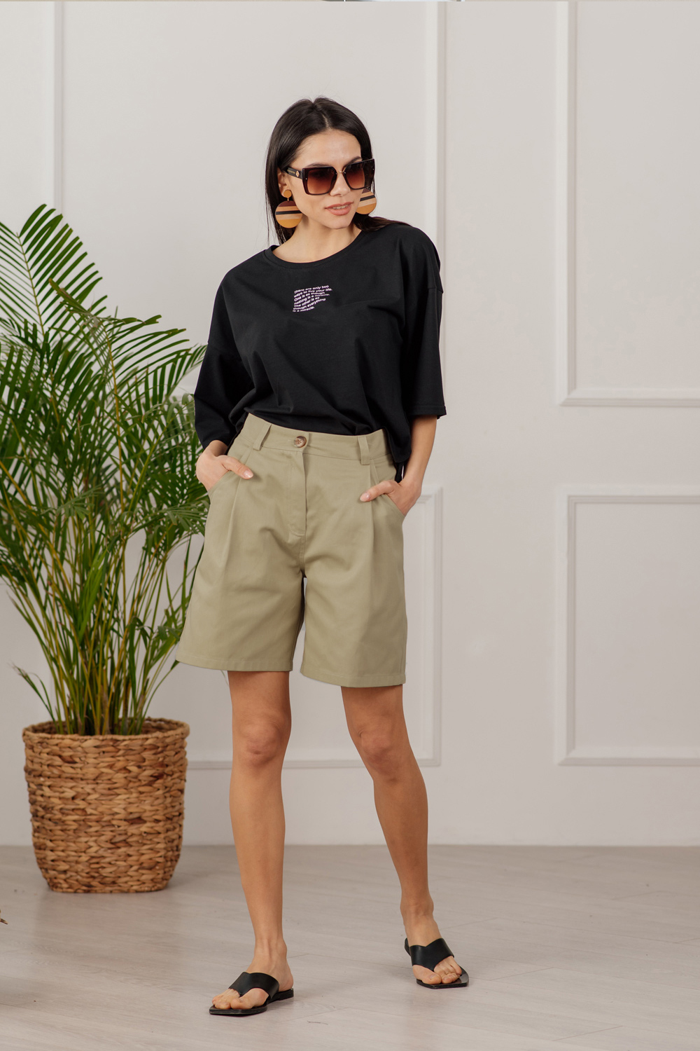 Шорты 6062 Кремовый