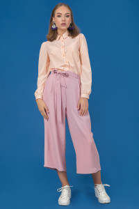 Брюки-кюлоты 5635 Пудра