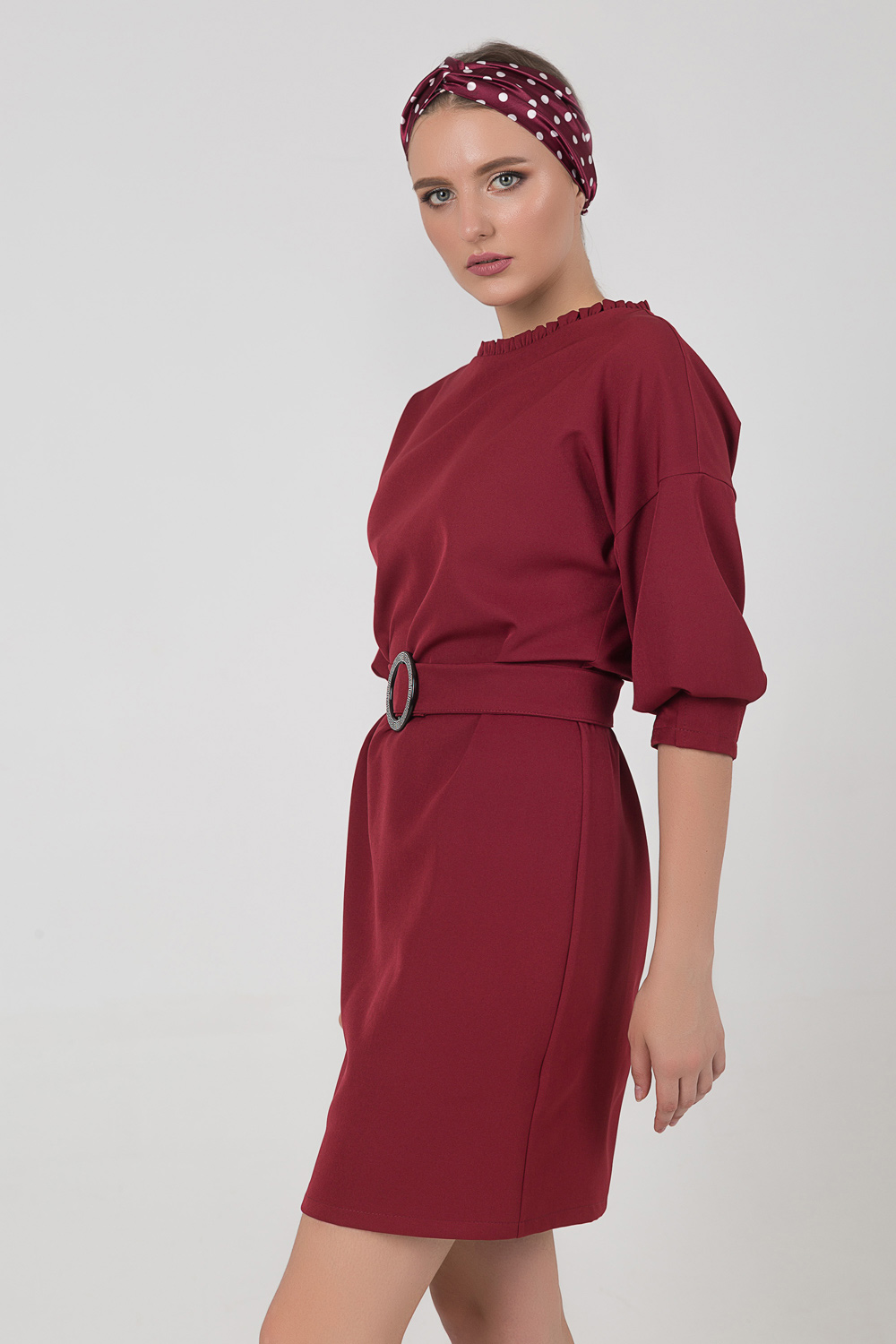 Платье 5704 Бордовый