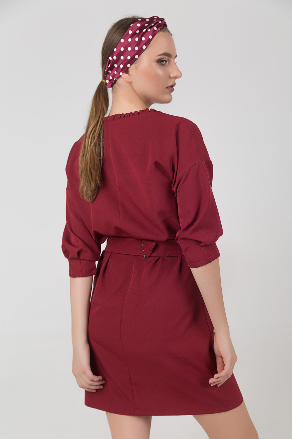 Платье 5704 Бордовый