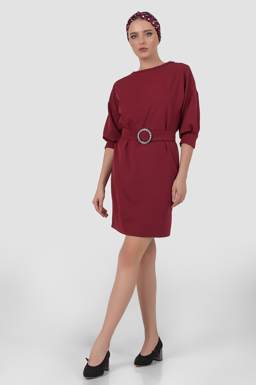 Платье 5704 Бордовый