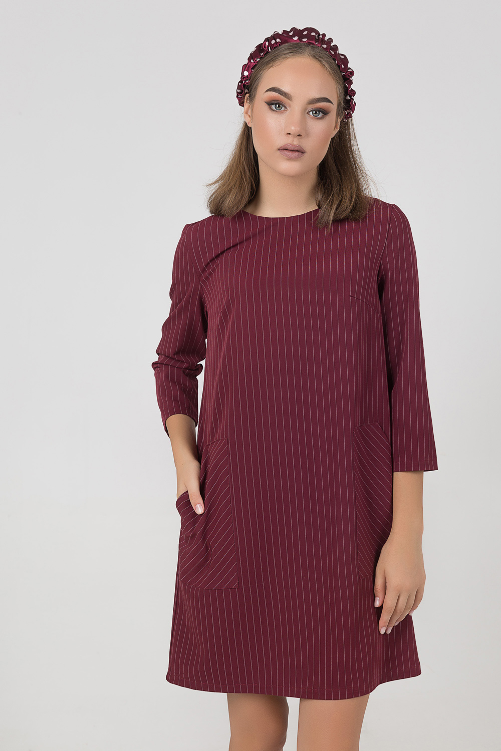Платье 5710 Бордовый
