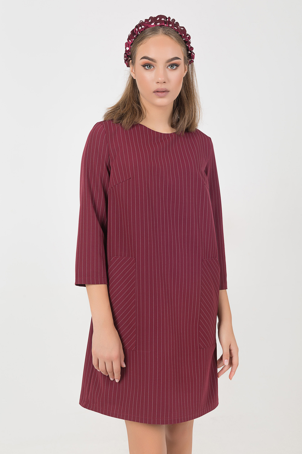 Платье 5710 Бордовый