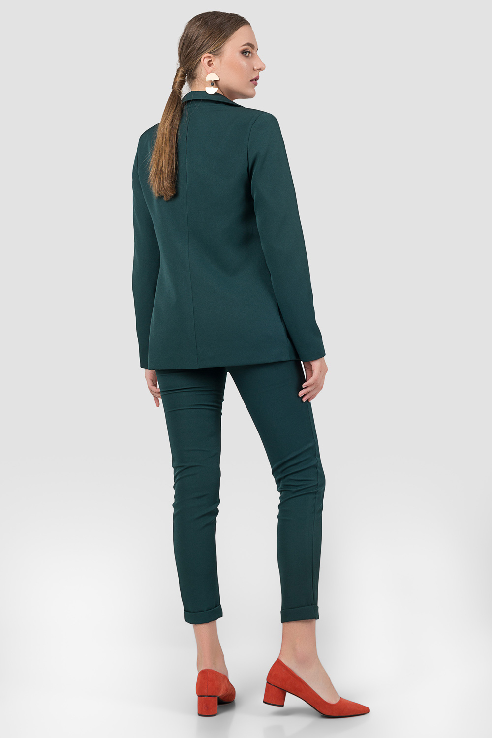 Брюки 5717 Темно-зеленый