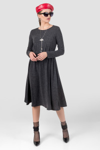 Платье 5715 Темно-серый