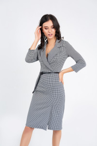 Платье 5716 Гусиная лапка