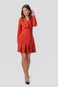 Платье 5741 Кирпич