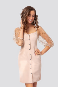 Платье 5753 Бежевый