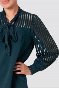 Платье 5768 Темно-зеленый