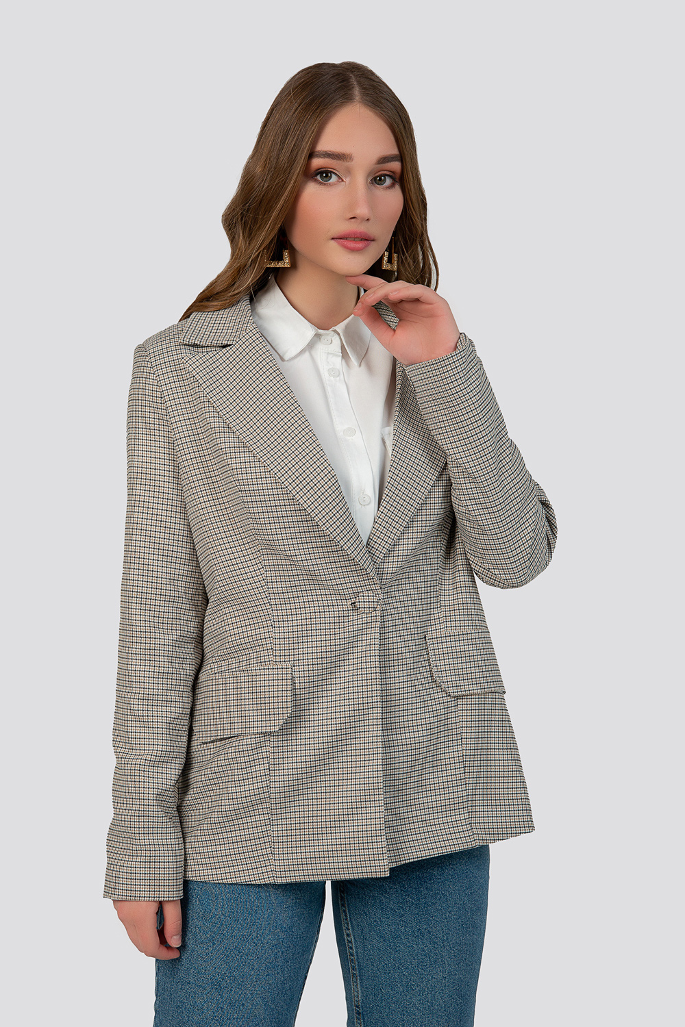 Жакет 5814 Бежевый