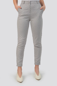 Casual high-waisted chino trousers Pink Розовый