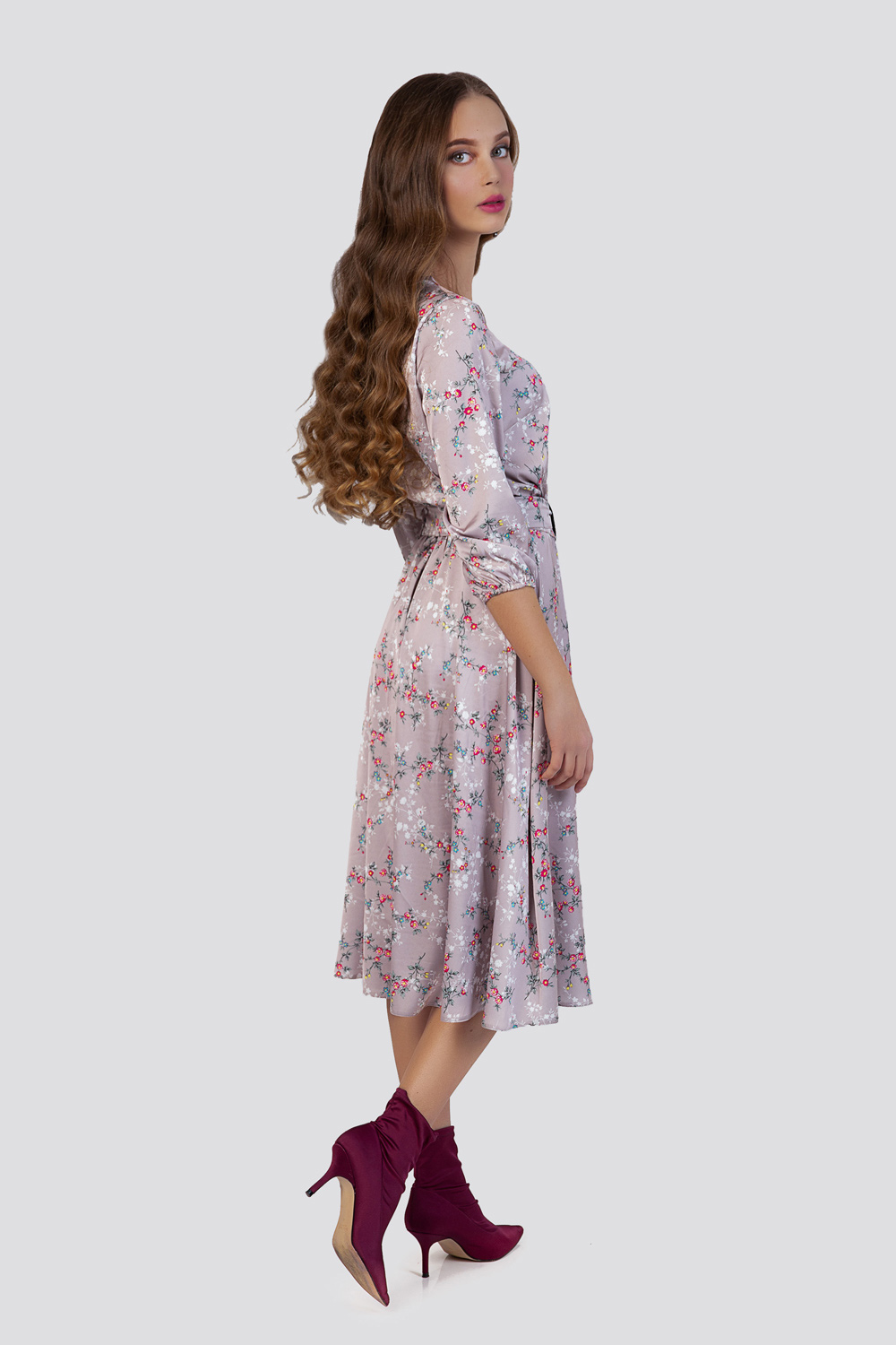 Платье 5818 Розовое серебро