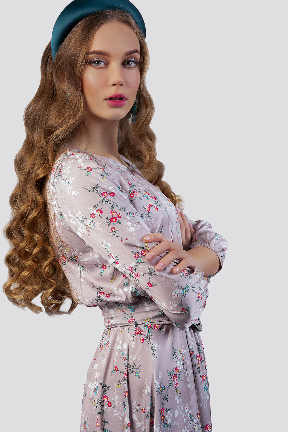 Платье 5818 Розовое серебро