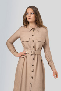 Платье 5813 Бежевый