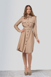 Платье 5813 Бежевый