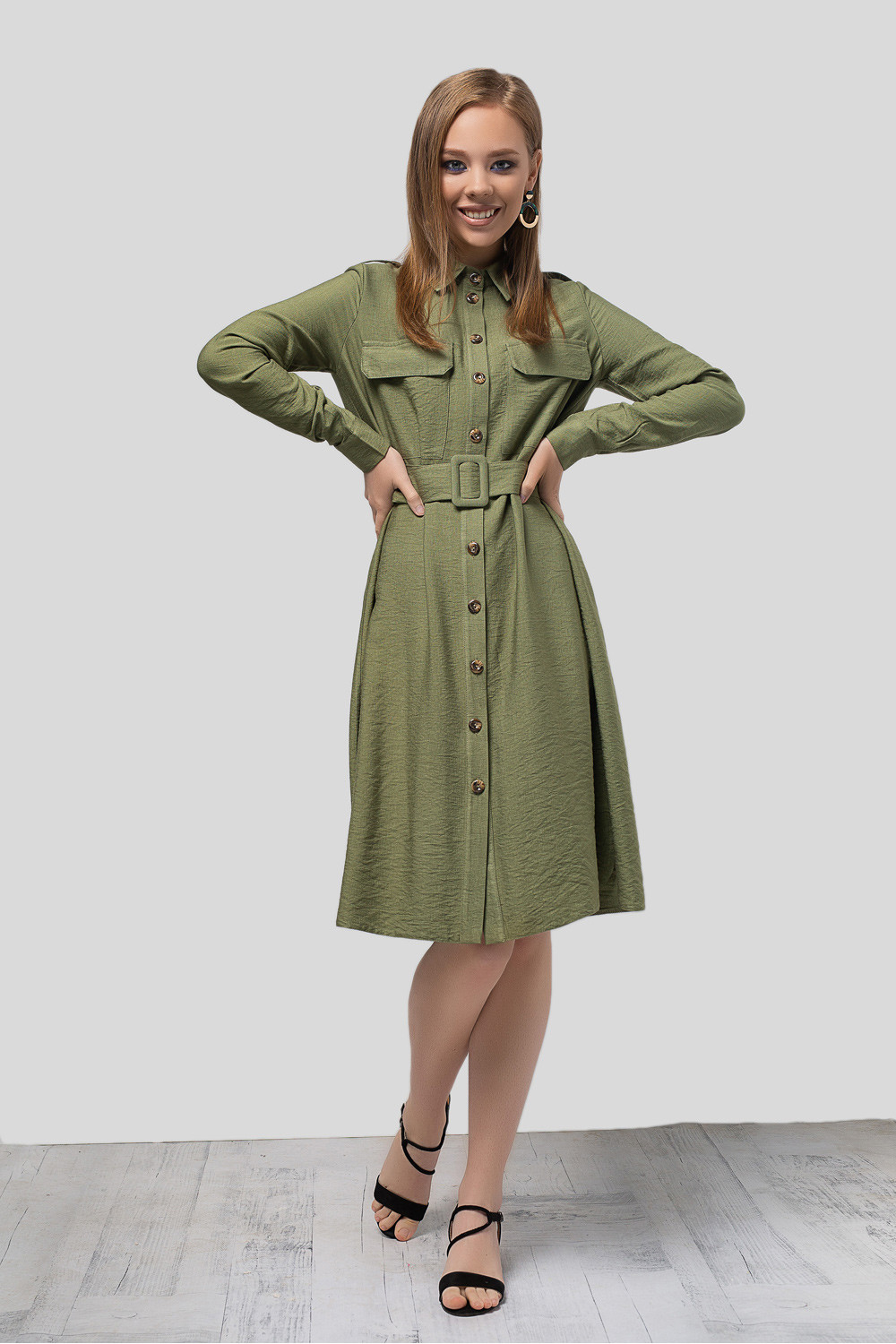 Платье 5813 Хаки