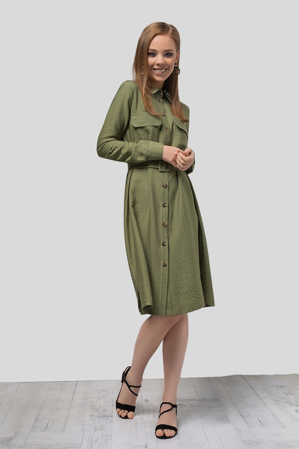 Платье 5813 Хаки