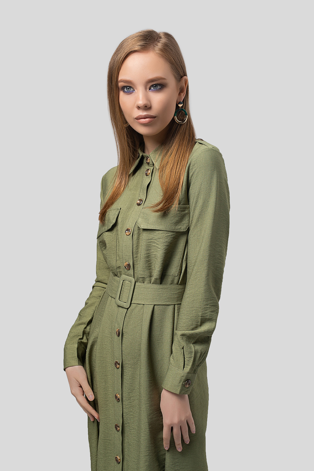 Платье 5813 Хаки