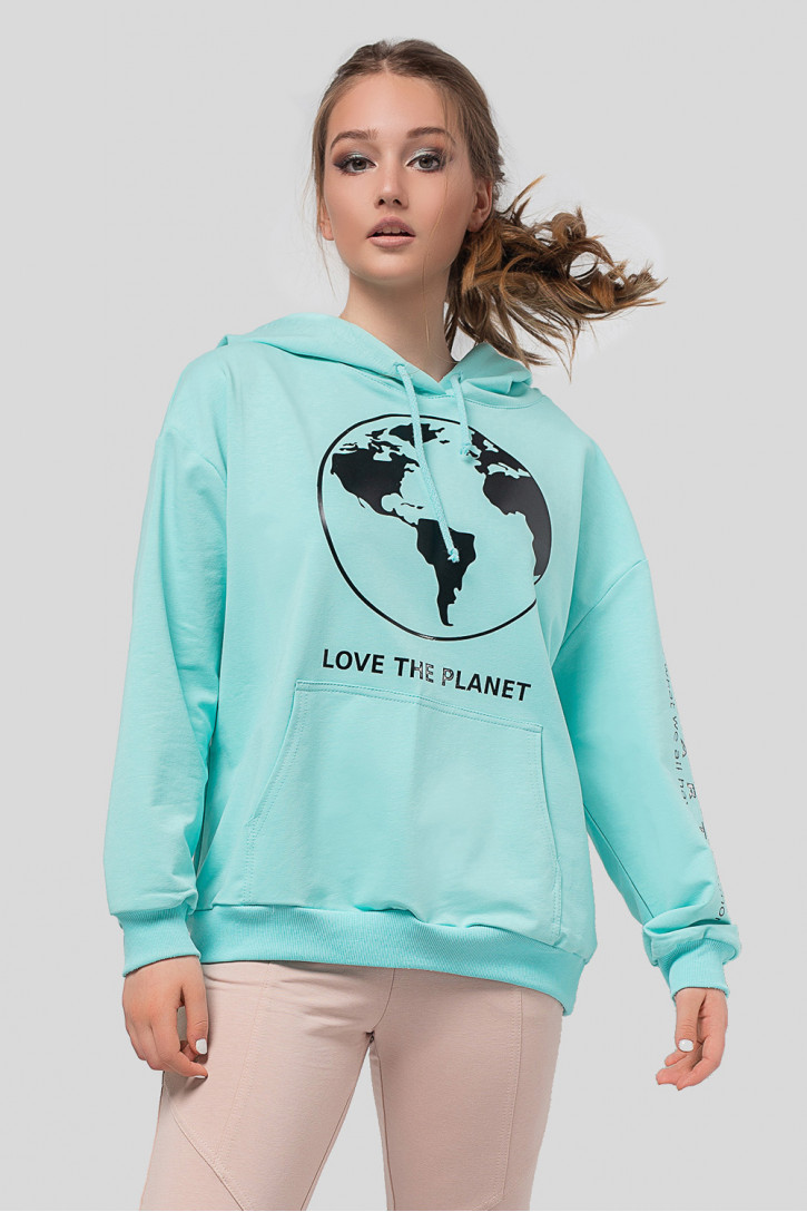 Свитшот 5837 Бирюзовый