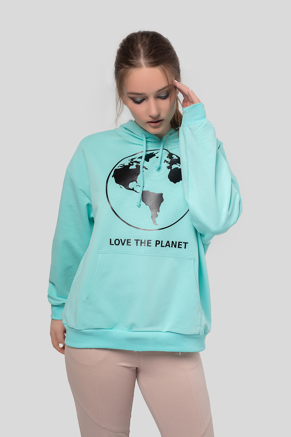 Свитшот 5837 Бирюзовый