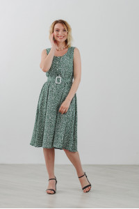 Платье 5838 Зеленый