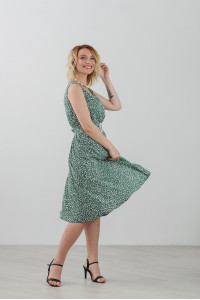 Платье 5838 Зеленый