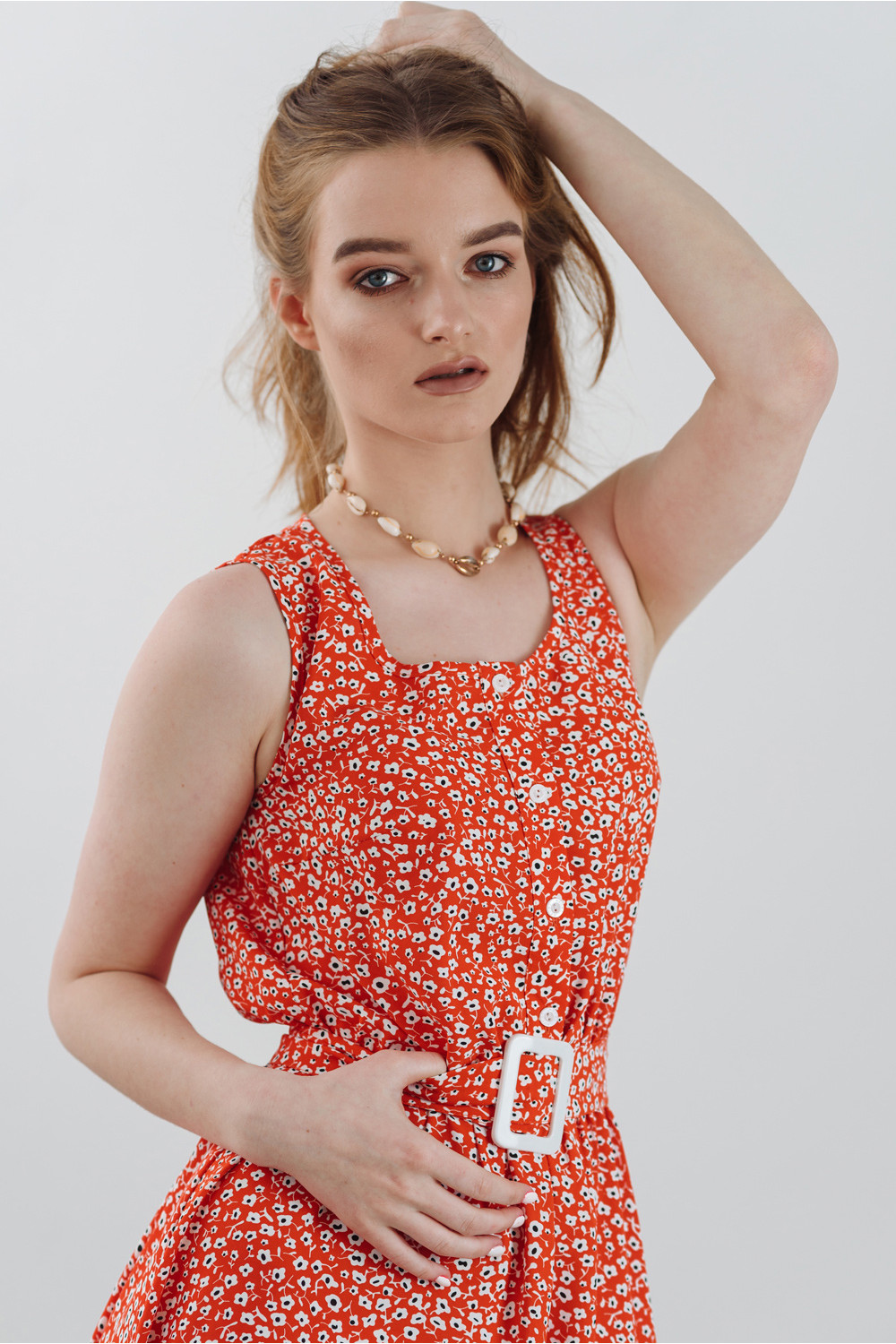 Платье 5838 Сицилийский апельсин