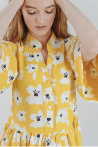 Платье 5841 Желтый