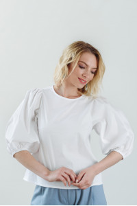 Блуза 5844 Белый