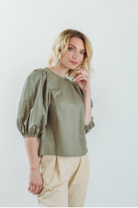 Блуза 5844 Хаки