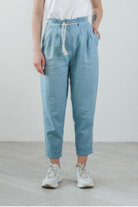Брюки 5846 Серо-голубой Серо-голубой
