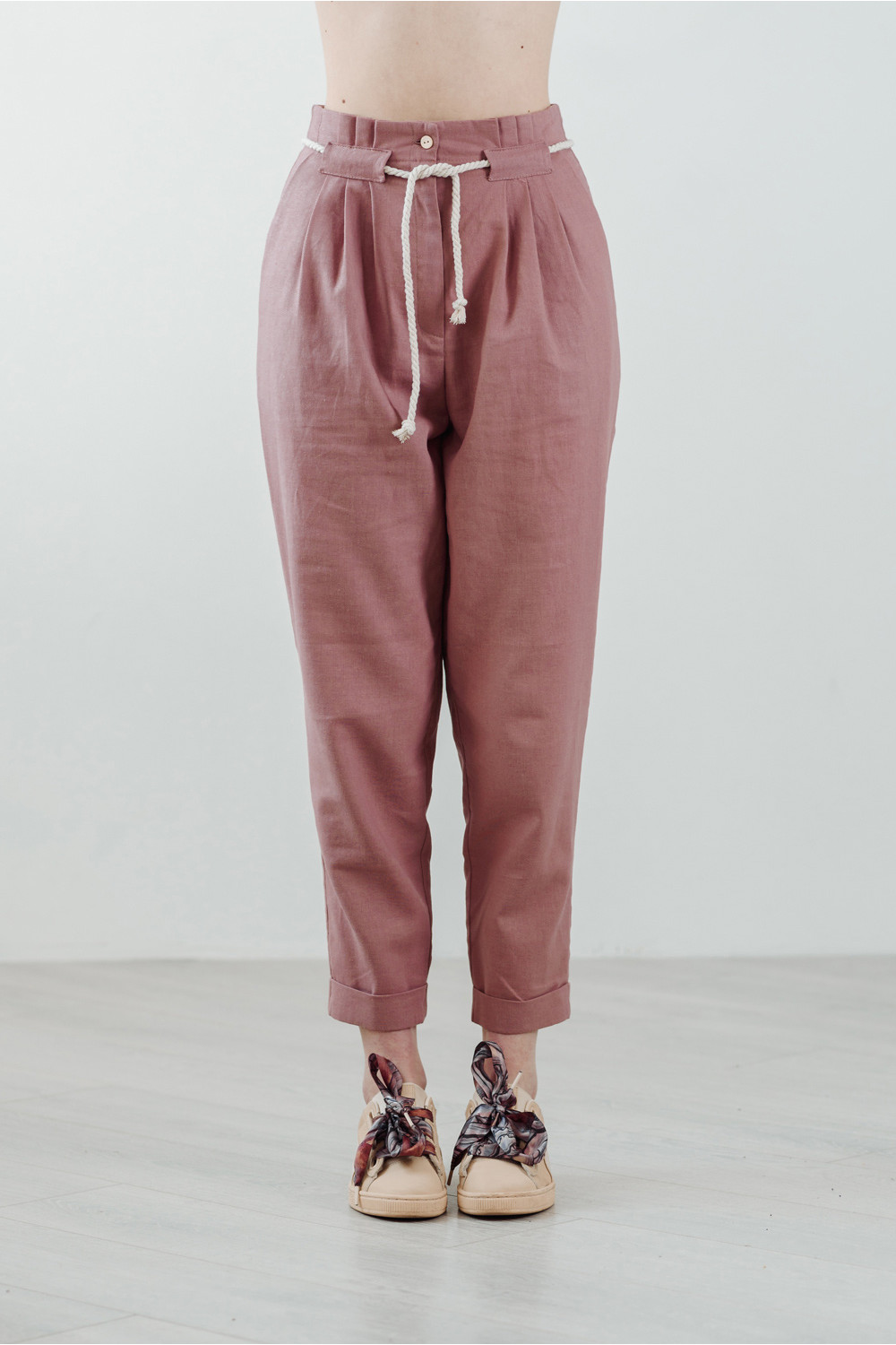 Брюки 5846 Пудра