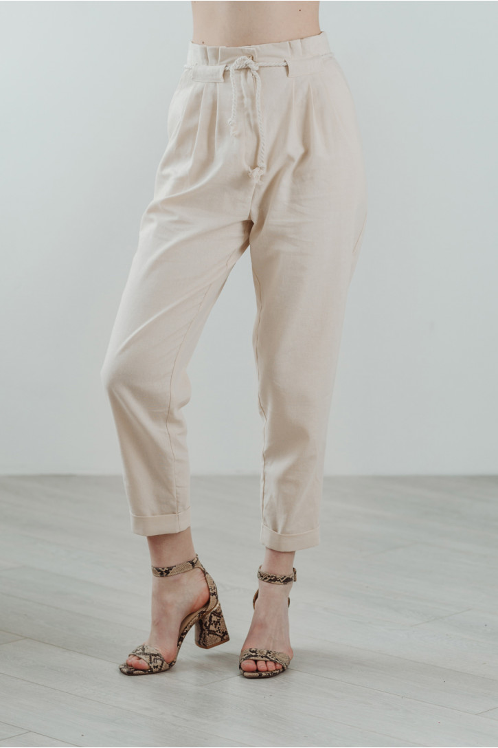 Брюки 5846 Слоновая кость