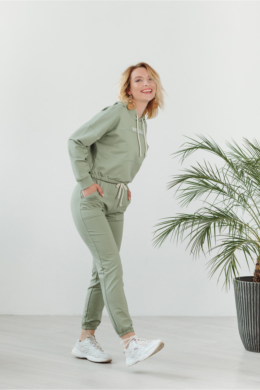 Свитшот 5848 Оливковый