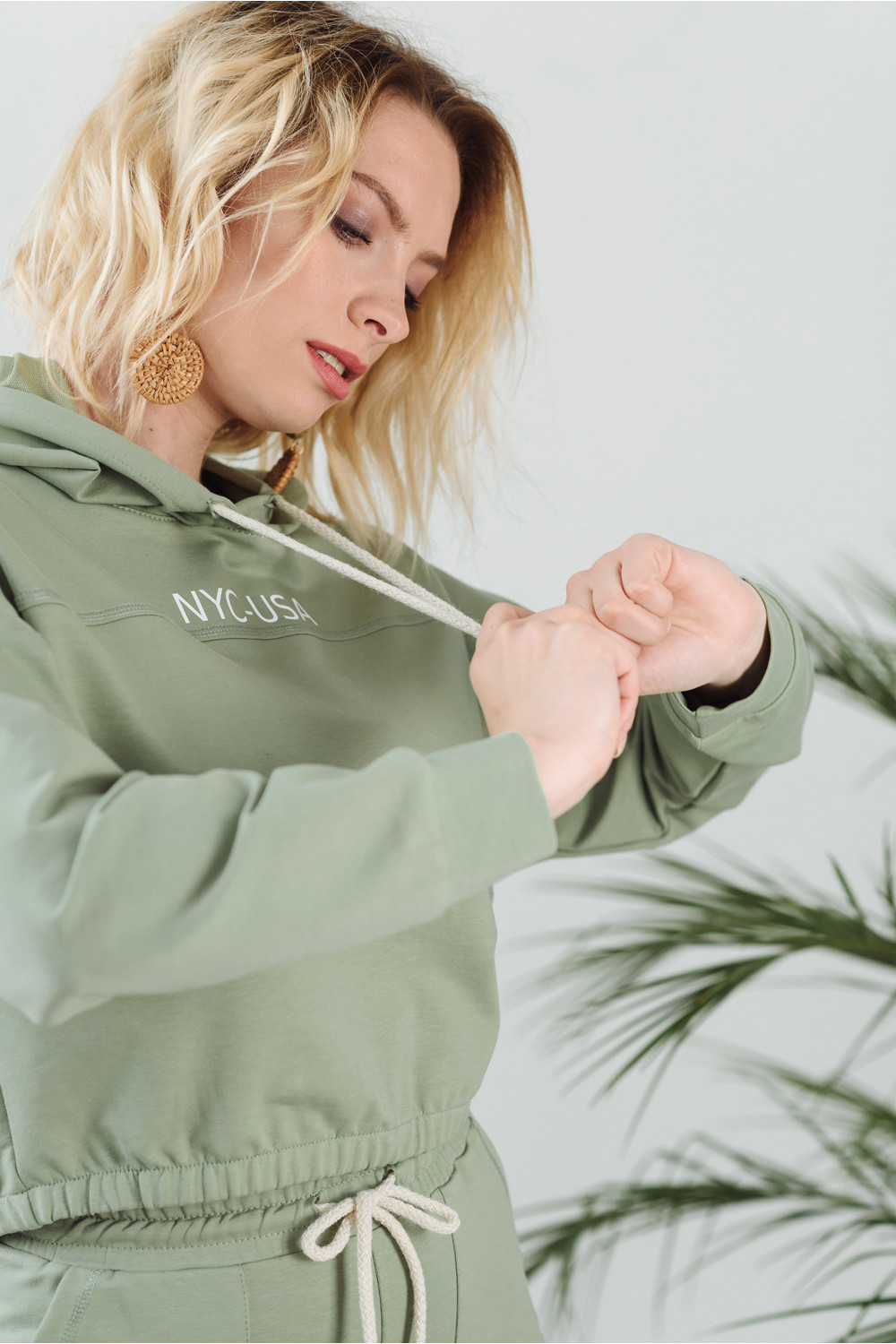 Свитшот 5848 Оливковый