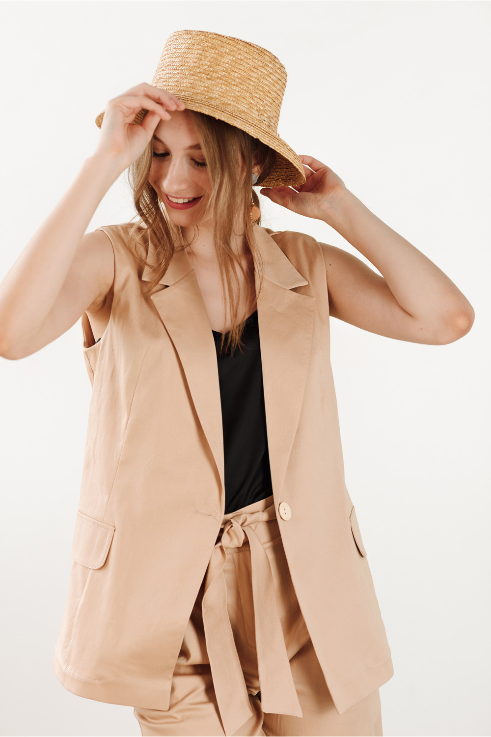 Жилет 5851 Песочный