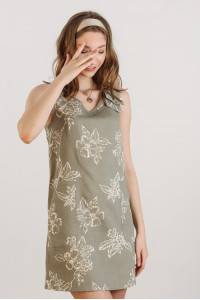 Платье 5855 Фисташковый Фисташковый