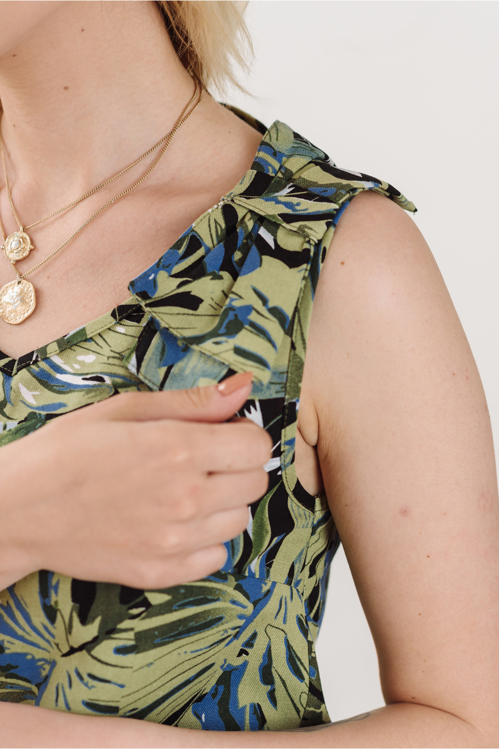 Платье 5855 Зелёный папоротник