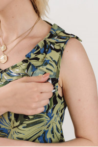 Платье 5855 Зелёный папоротник