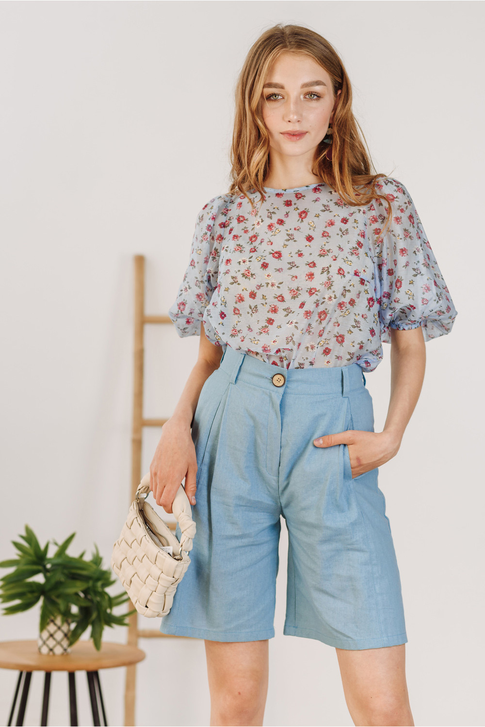 Шорты 5830 Голубой