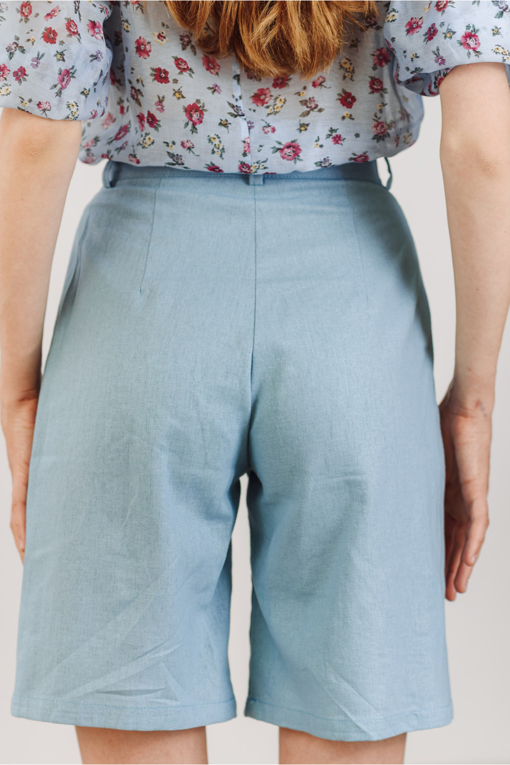 Шорты 5830 Голубой