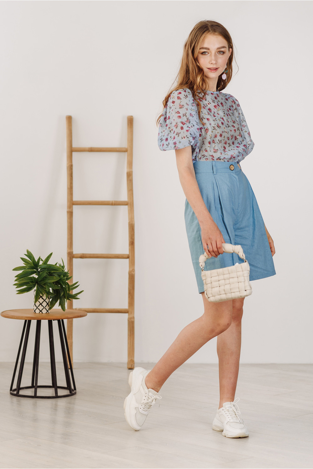 Шорты 5830 Голубой