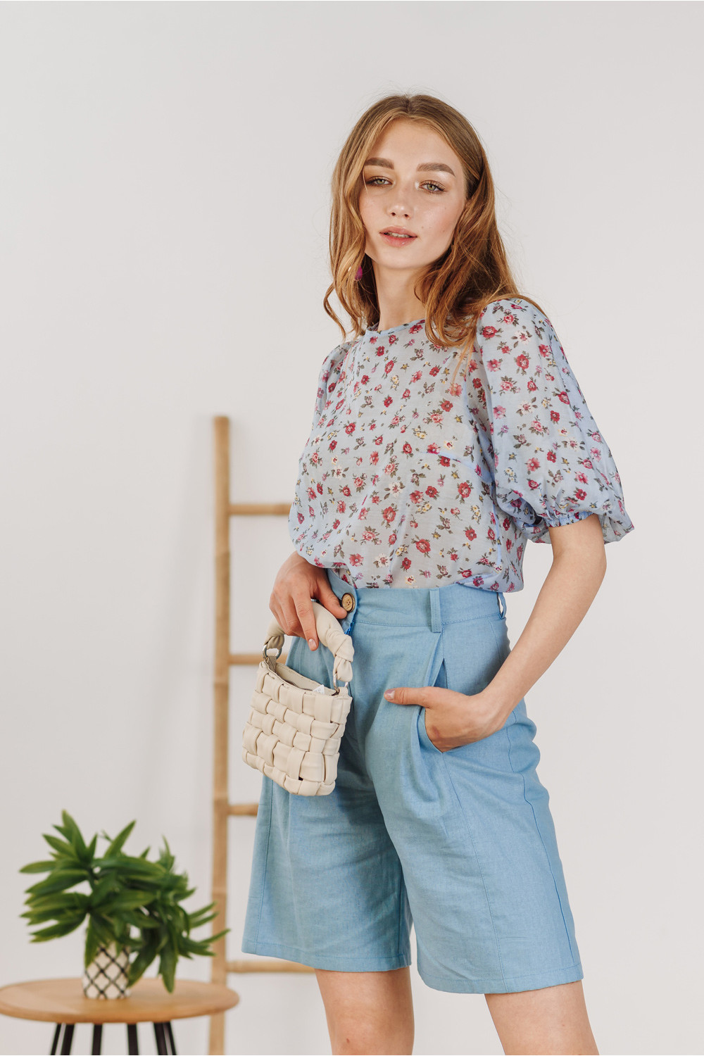 Шорты 5830 Голубой