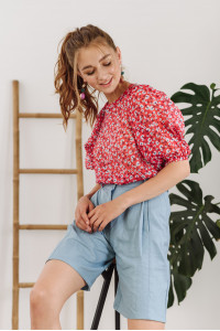 Блуза 5834 Красный