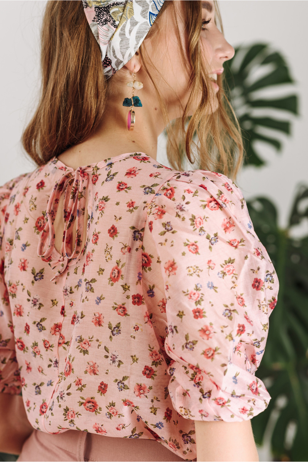 Блуза 5834 Розовый