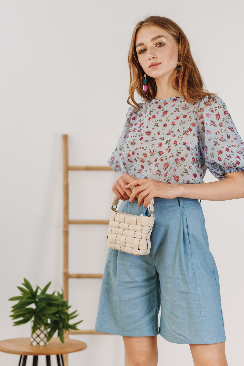 Блуза 5834 Голубой