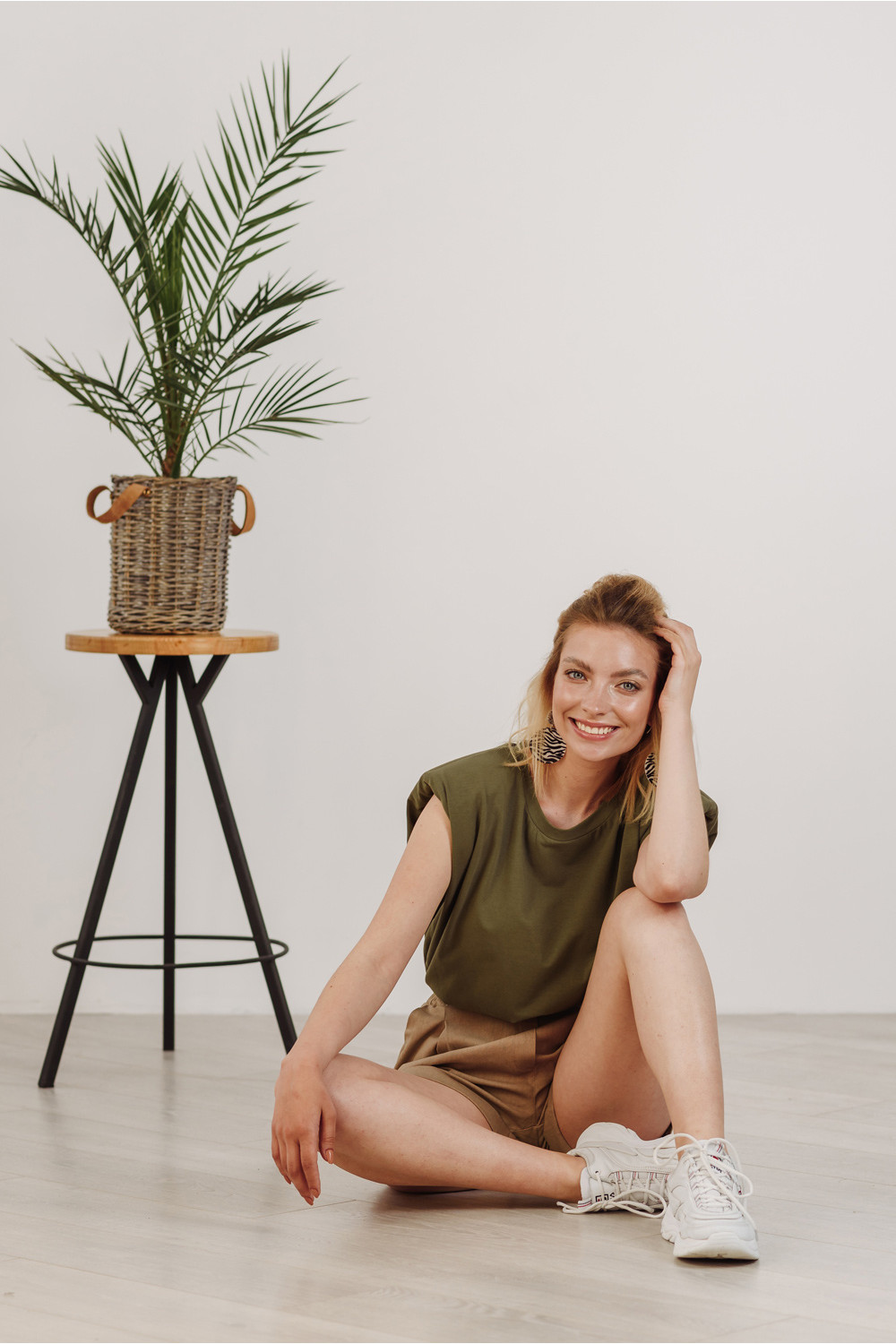 Футболка 5873 Хаки