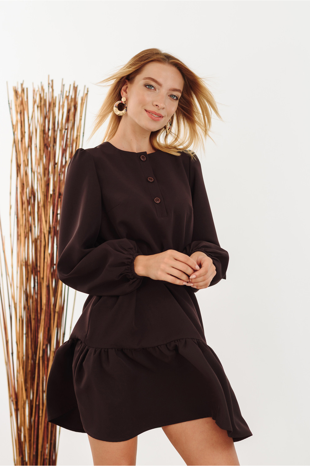 Платье 5920 Шоколад